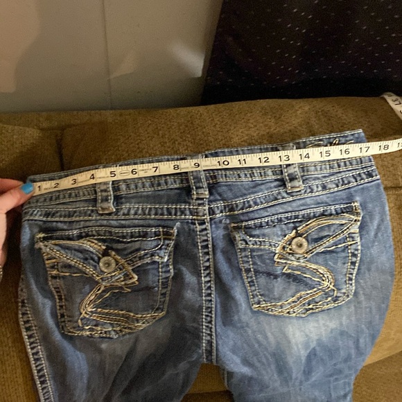 Women’s Silver 32/33 jeans inseam 31” flat across the waist 17.5” - Picture 7 of 13